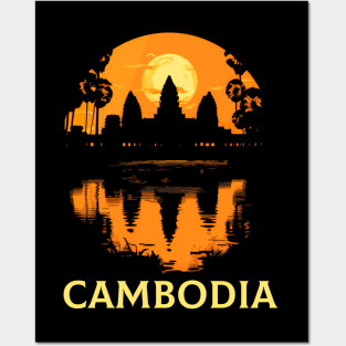 Angkor Wat Cambodian Khmer Cambodian Posters and Art
